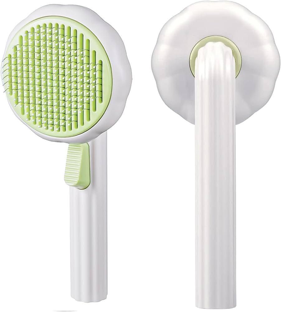 Cat and Dog Grooming Brush for Easy Hair Removal